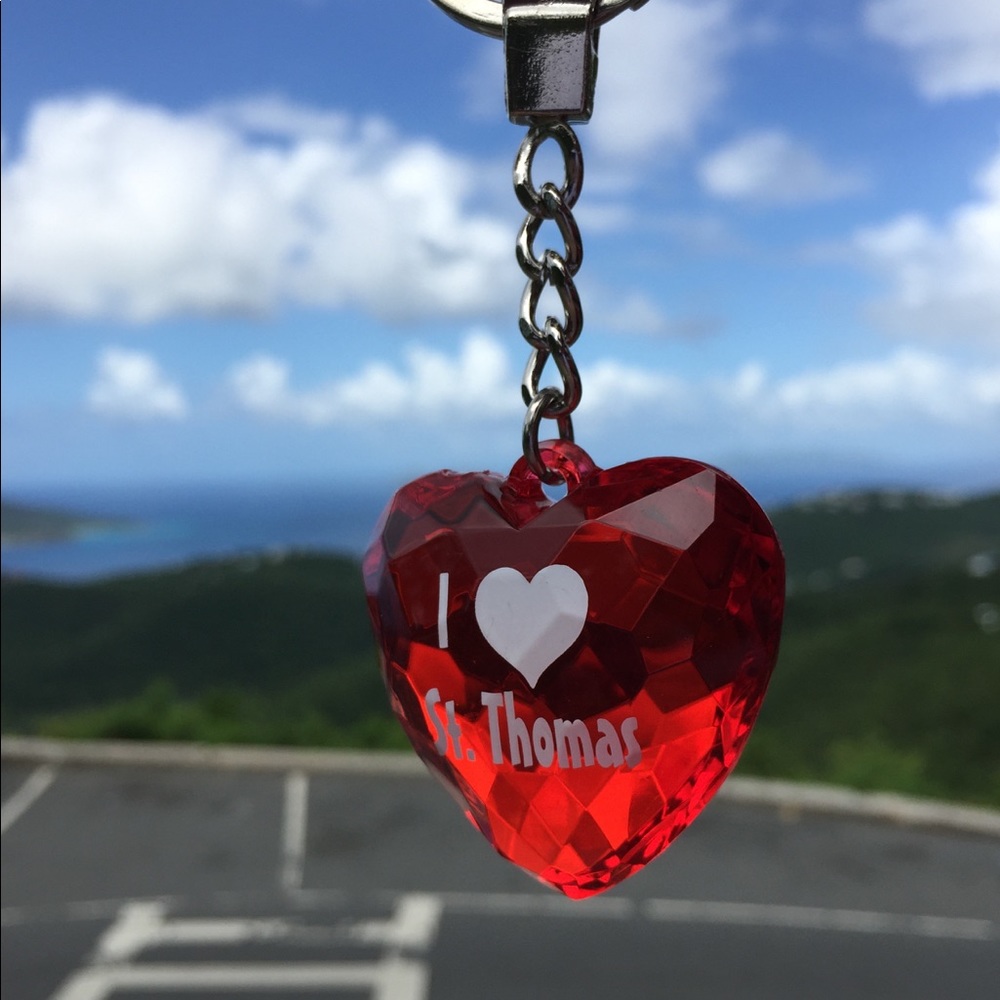 I ❤️ St. Thomas Key Chain